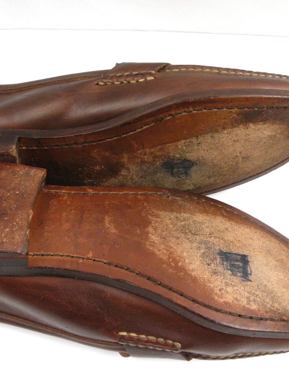 Cole Haan Pinch Maine Classic Penny Loafers Mens 11M Brown Leather Dress Shoes - Picture 11 of 11